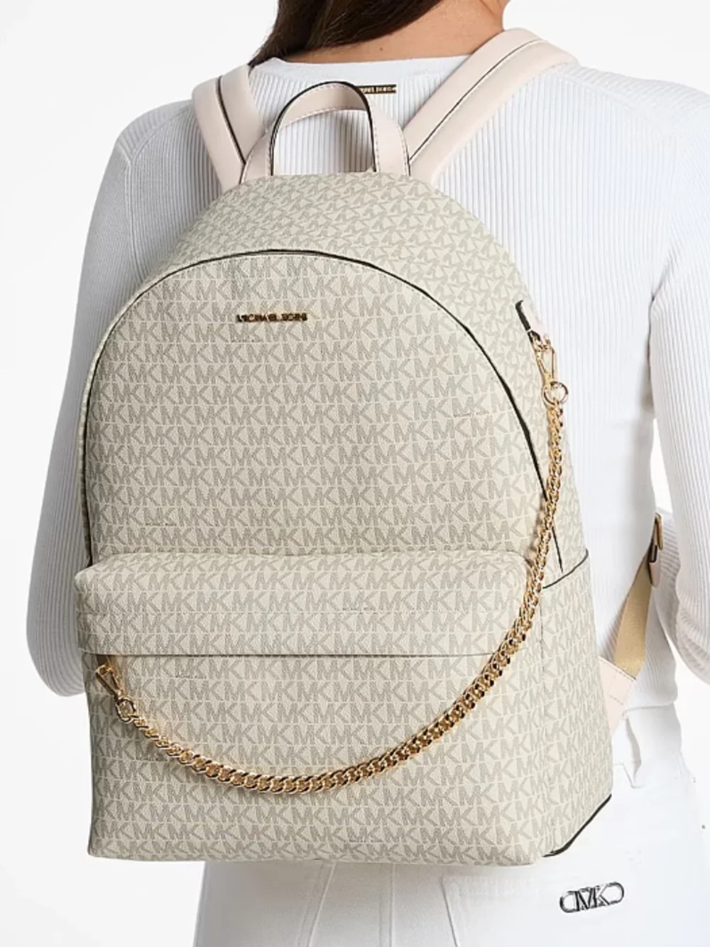 Michael Kors Slater Large Signature Logo Backpack